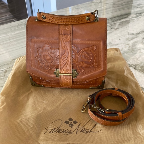 Patricia Nash Bags Patricia Nash Tooled Saddlebag Poshmark